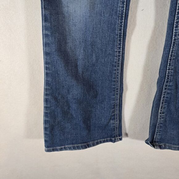 Wallflower Jeans Girls Size 10 Jeggings Low Rise Denim Color Blue - Picture 3 of 12